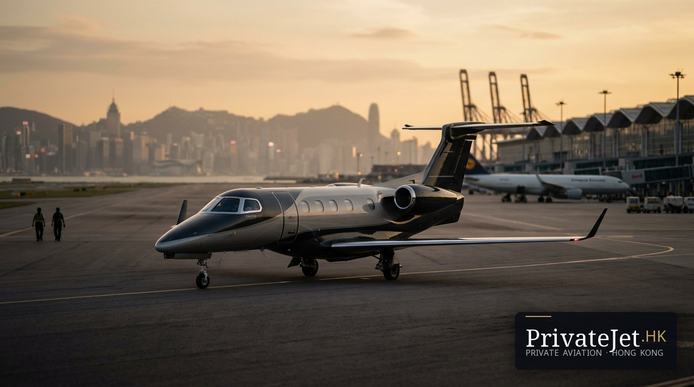 輕巧睿智:Phenom 300 在亞洲的短途飛行經濟學
