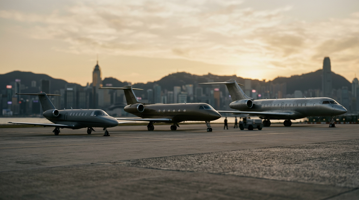 Hong Kong Departures: Selecting Your Ideal Private Jet
