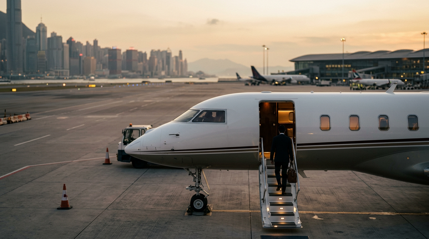 Hong Kong to Manila by Private Jet: The Business Guide