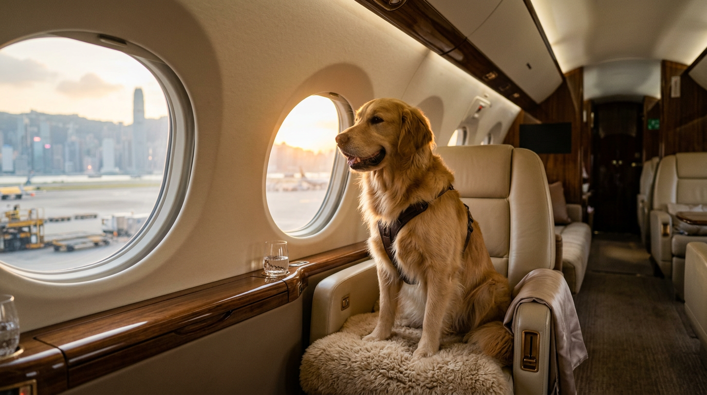Paws in the Air: A Guide to Pet Jet Travel from Hong Kong